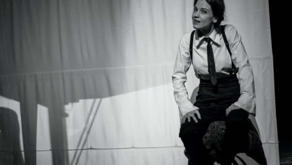 Natalia Rzeźniak-Pospieszalska w roli George Sand