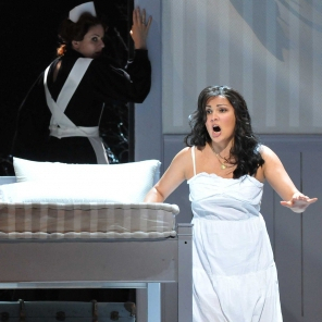 Owacje i antyrosyjski protest na premierze "Jolanty/Zamku Sinobrodego" w Met