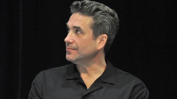 Marcin Dorociński nie rozpacza po przegranej na festiwalu w Gdyni. Porażkę osłodziło mu zwycięstwo w… turnieju pingpongowym