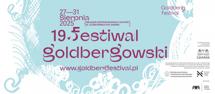 Rusza 19. Festiwal Goldbergowski