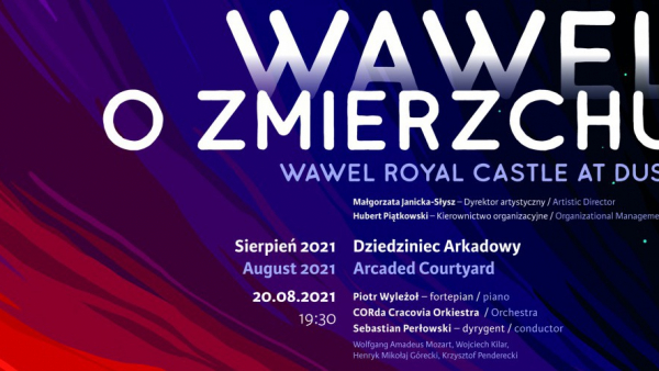 Wawel o zmierzchu. Muzyka na dziedzińcu. Po raz czternasty!