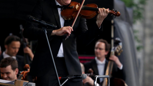 Ron Carter i Krzesimir Dębski na gali Ery Jazzu