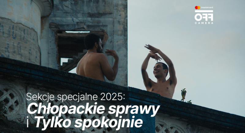 Quentin Dupieux, Marcelo Caetano oraz Antoine Chevrollier – znamy pierwsze filmy z sekcji specjalnych 18. Mastercard OFF CAMERA „Tylko spokojnie” i „Chłopackie sprawy”