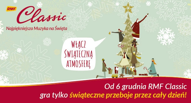 Nie zapomnijcie zagłosować na Świąteczny Przebój Wszech Czasów i wygrać wspaniałe nagrody! 