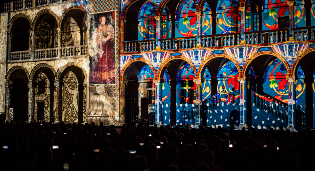 "Blask historii" - Imponujące mappingi Zamku Królewskiego na Wawelu