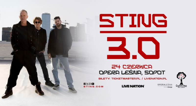 Sting wystąpi w Operze Leśnej w Sopocie w 2026 r.