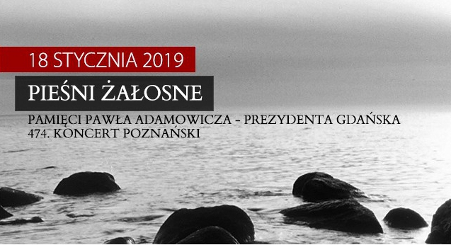 Koncert pamięci Pawła Adamowicza