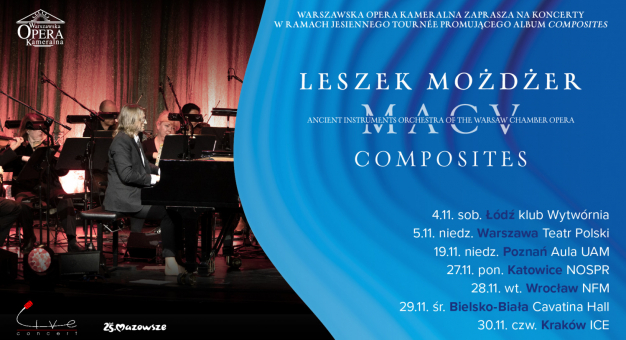 Leszek Możdżer i Orkiestra Instrumentów Dawnych MACV