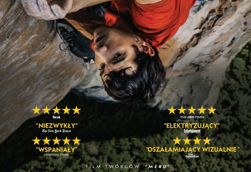 Nagrodzony Oscarem dokument "Free solo: ekstremalna wspinaczka" wchodzi do polskich kin