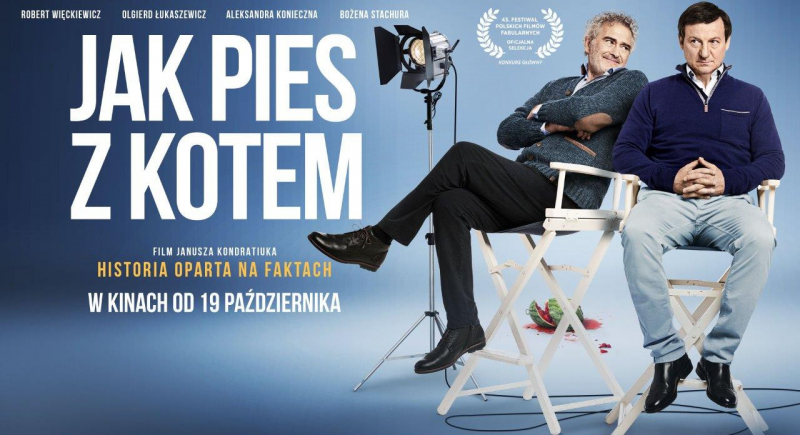 "Jak pies z kotem" zdobywcą głównej nagrody Festiwalu Filmów Polskich