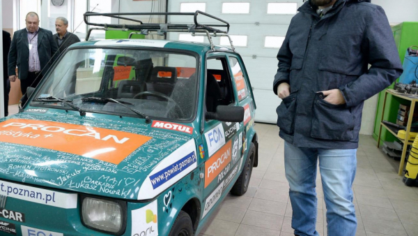 Maluchem przez świat - Arkady Paweł Fiedler szykuje się do podróży po Ameryce