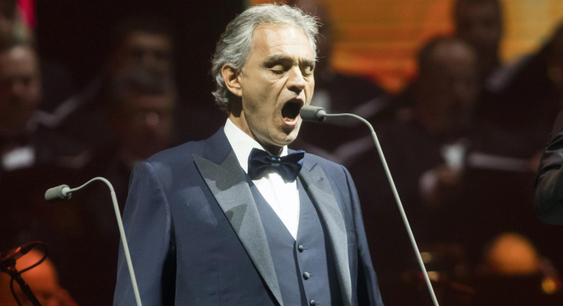 Andrea Bocelli - najpierw album, potem koncert