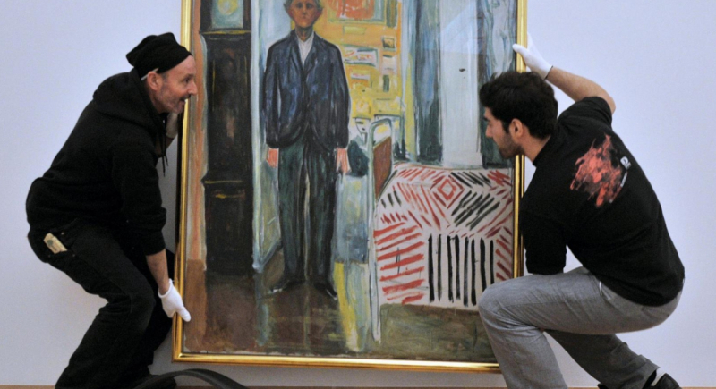 Obrazy Muncha w Metropolitan na Manhattanie
