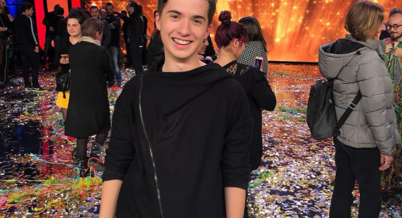 18-letni Marcin Patrzałek wygrał talent show we włoskiej telewizji!