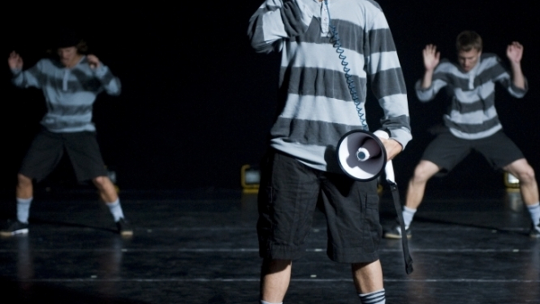 Teatr tańca o piłce nożnej