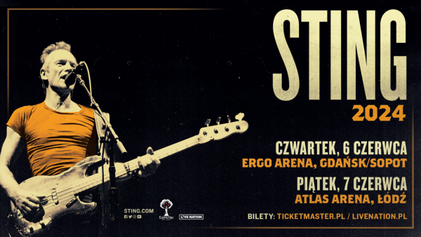 Sting znów odwiedzi Polskę! 