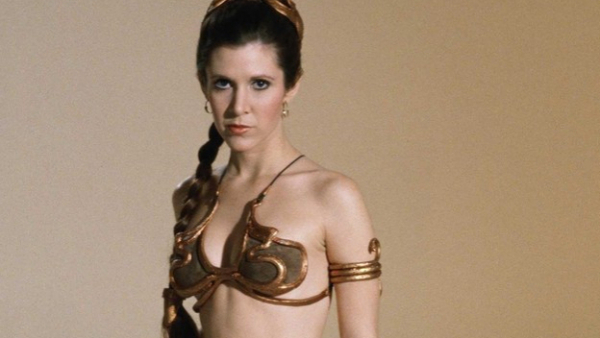 Złote bikini księżniczki Lei z "Gwiezdnych wojen" sprzedane. Astronomiczna kwota 