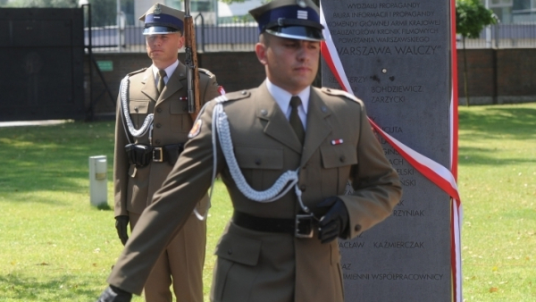 Odsłonięto monument upamiętniający powstańczych filmowców