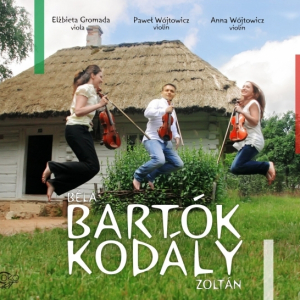 Pierwsza polska płyta CD zawierająca komplet 44 duetów na dwoje skrzypiec Béli Bartóka i Serenady na dwoje skrzypiec i altówkę Zoltána Kodálya