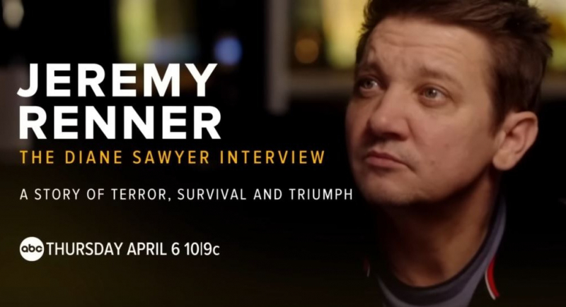 Jeremy Renner opowiedział w telewizji o kulisach swojego koszmarnego wypadku