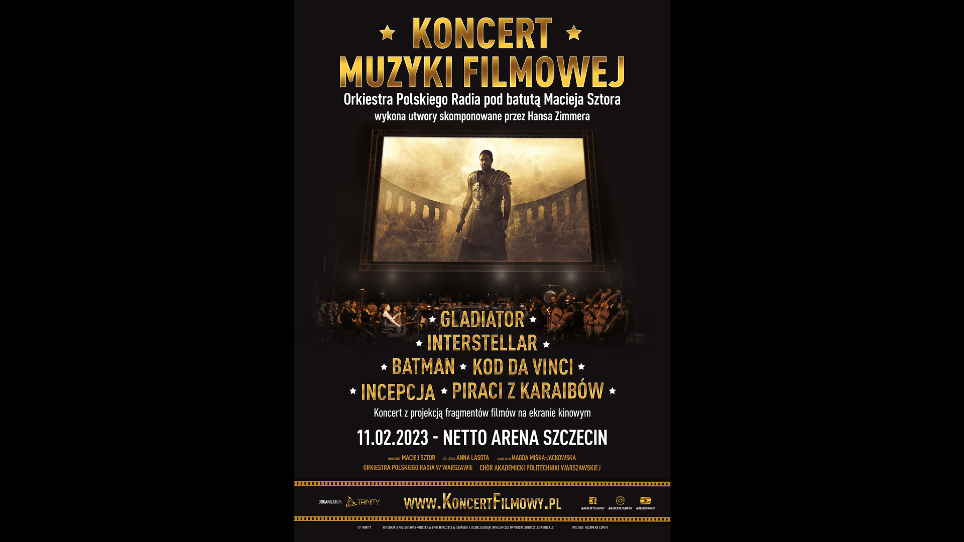 KONCERT MUZYKI FILMOWEJ  – SZCZECIN