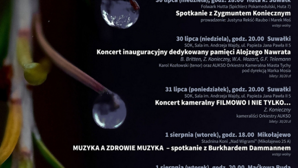 W niedzielę rusza 18. Filharmonia Aukso na Suwalszczyźnie
