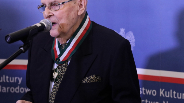 Józef Kański odebrał Złoty Medal "Zasłużony Kulturze Gloria Artis"