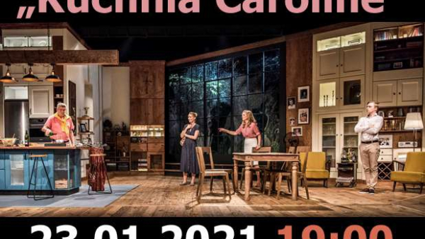 Premiera online spektaklu "Kuchnia Caroline" z Teatru Współczesnego - w sobotę