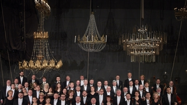 Jerzy Maksymiuk i  Sinfonia Varsovia  w MHŻP w Warszawie