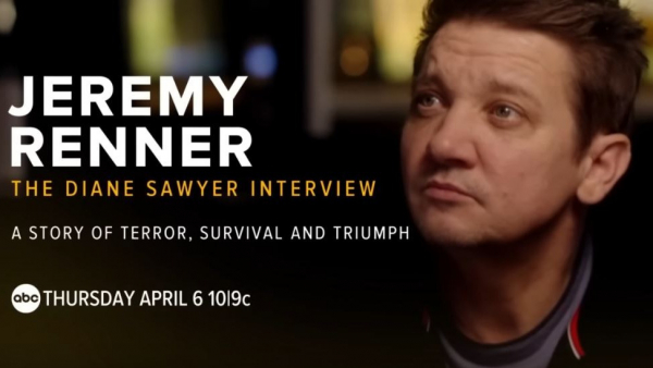 Jeremy Renner opowiedział w telewizji o kulisach swojego koszmarnego wypadku