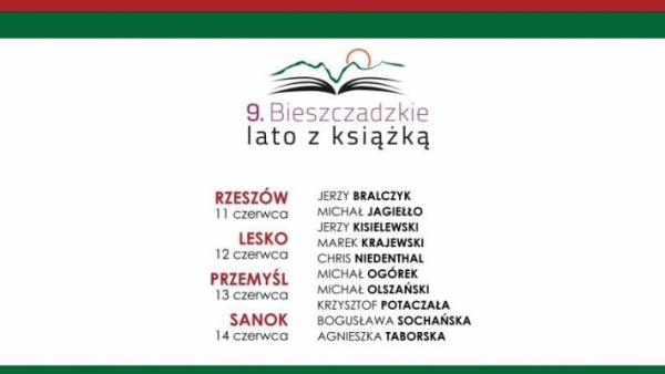 9. edycja festiwalu Bieszczadzkie Lato z Książką