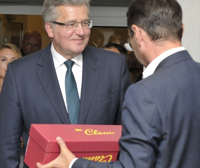 Mamy nadzieję, że Prezydent Bronisław Komorowski posłucha płyt z naszej "Mistrzowskiej Kolekcji"!