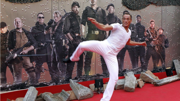 Jean - Claude Van Damme odwiedził Ukrainę. Nie wszystko jednak jest jasne