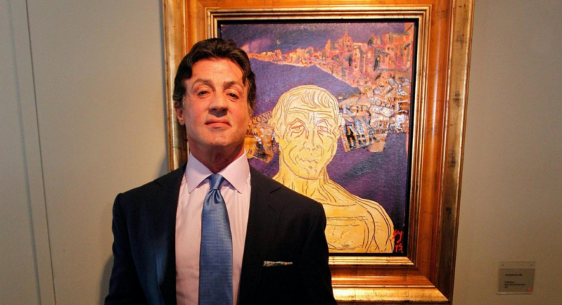 Sylvester Stallone pasjonuje się malarstwem