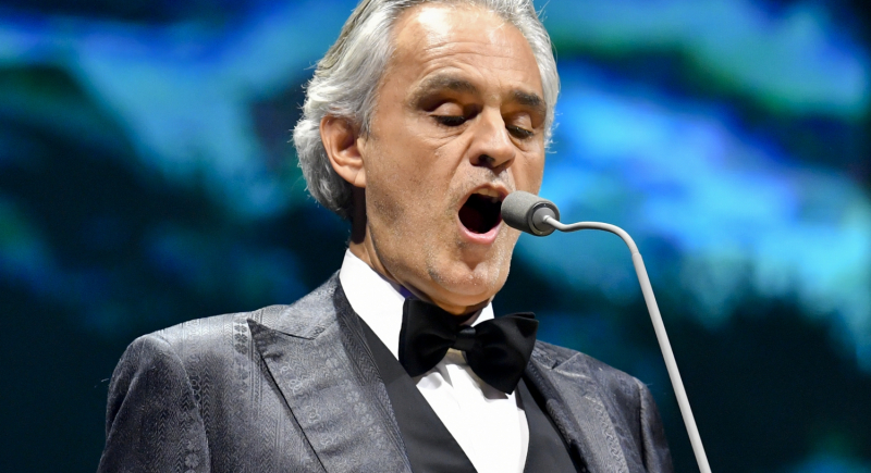 Andrea Bocelli miał koronawirusa i oddał swoje osocze do badań