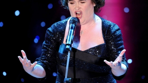Susan Boyle kolęduje z Elvisem Presleyem