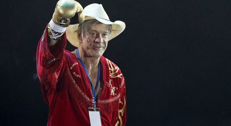 Mickey Rourke rozpłakał się opowiadając o spotkaniu z Putinem
