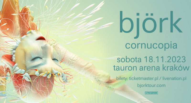 W sobotę Björk wystąpi w Tauron Arenie. Wielkie widowisko w Krakowie!