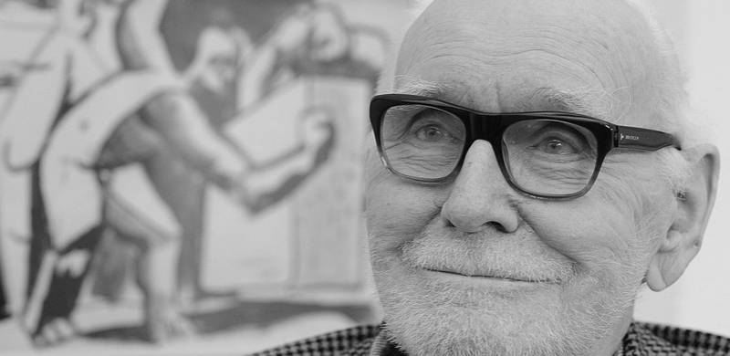 Nie żyje Wojciech Fangor, prekursor malarstwa iluzjonistycznego