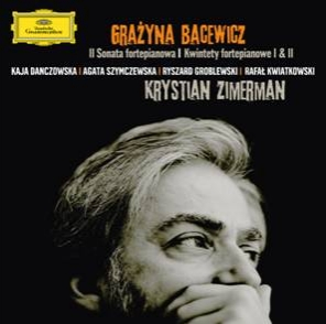 Nagrody Fryderyk 2012 dla albumu Krystiana Zimermana z utworami Grażyny Bacewicz!