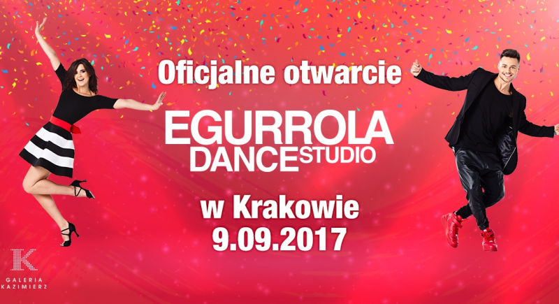 Agustin Egurrola otwiera jutro Egurrola Dance Studio w Galerii Kazimierz w Krakowie! 