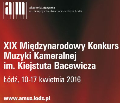 W niedzielę rusza Międzynarodowy Konkurs Muzyki Kameralnej