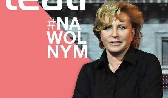 Spektakle teatrów Krystyny Jandy na dziedzińcu Urzędu Miasta w Poznaniu