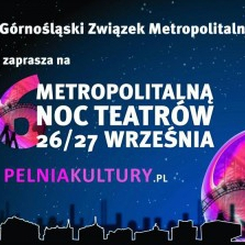 Wkrótce 6. Metropolitalna Noc Teatrów