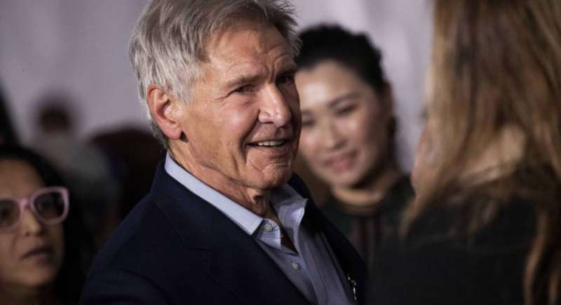 Harrison Ford pożegnał strażaka odchodzącego na emeryturę
