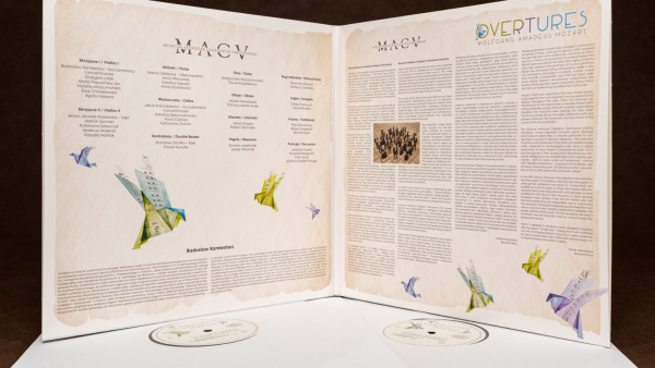 Kolejne rarytasy dla melomanów i kolekcjonerów - winyle Wolfgang Amadeus Mozart „Overtures” oraz „Jazz z MACV: Krzysztof Herdzin”.