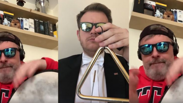 Sinfonia Varsovia Duet Snajperów #ZostańWDomu