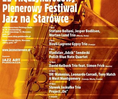 Dwoma koncertami rozpoczyna się Jazz na Starówce