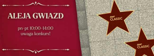 Alej Gwiazd – nowa zabawa w RMF Classic!