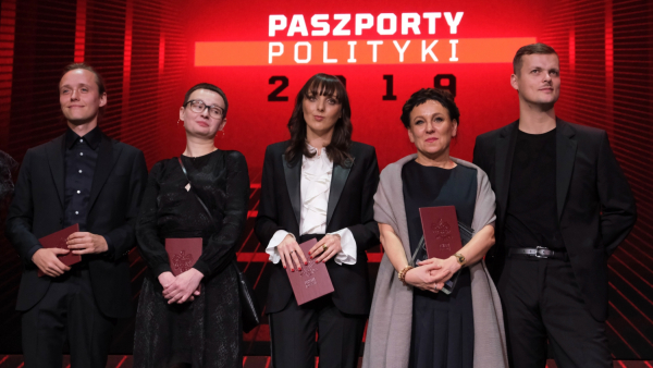Bartosz Bielenia i Jakub Józef Orliński z Paszportami "Polityki" 